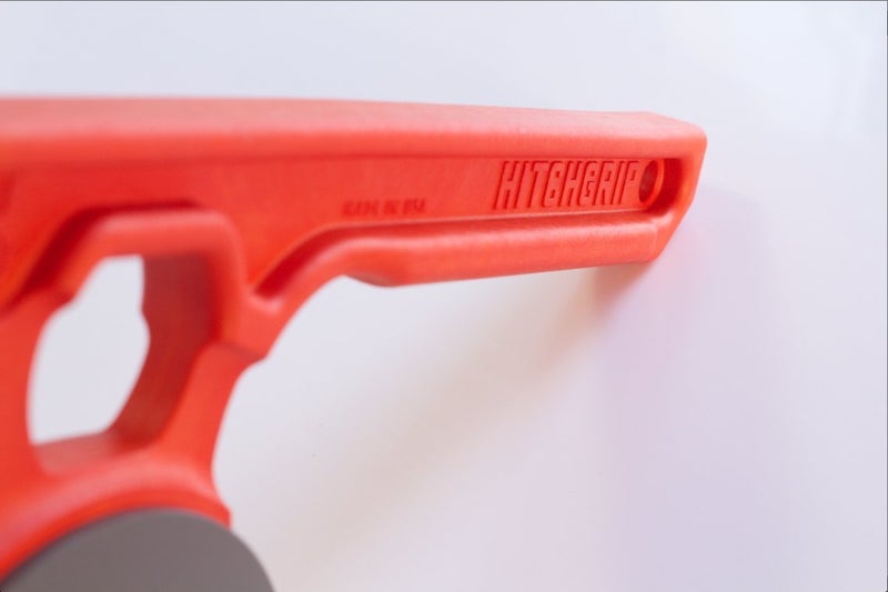 أداة توصيل وصلة ربط سريعة من HitchGrip لمركبات RV ومقطورة السفر وتوزيع الوزن على شكل كرة تناسب الكرات مقاس 2-5/16 بوصة باللون البرتقالي - Image 5